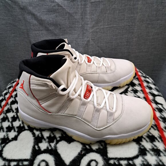 %Nike Men’s Air Jordan 11 Retro Size 11.5 Platinum Tint AJ12 main image 12